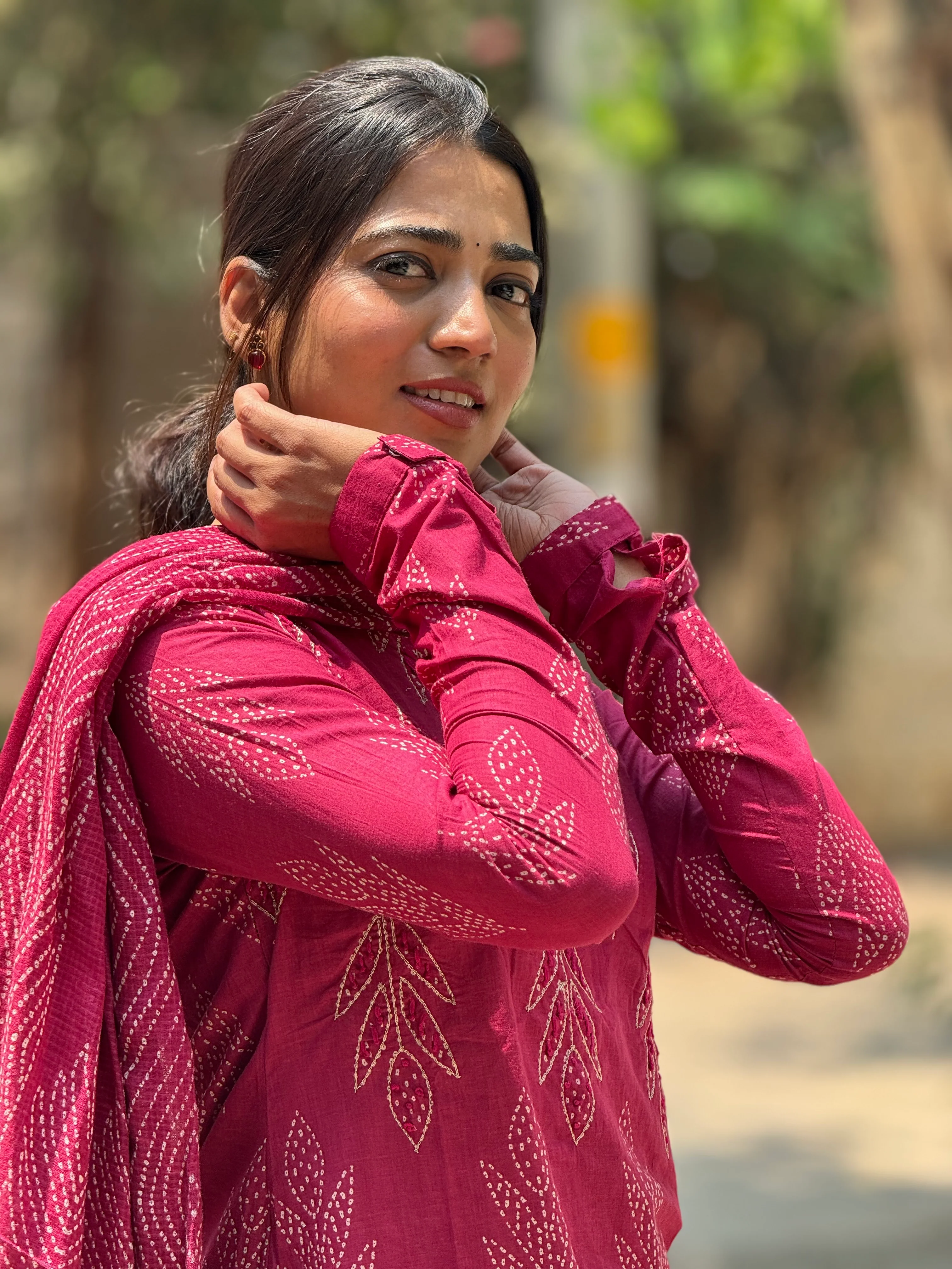 Kantha pink - Image 4