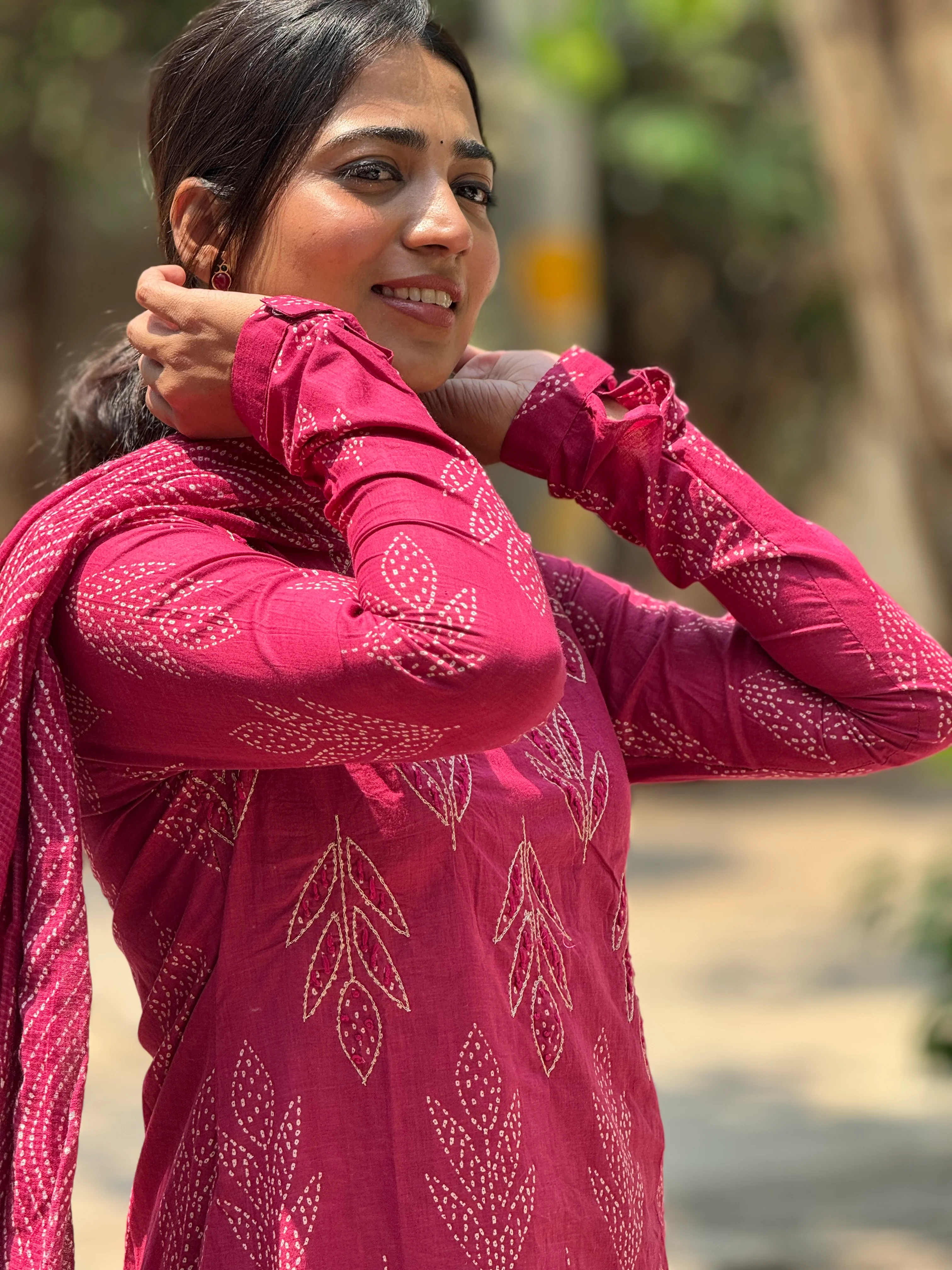 Kantha pink - Image 5