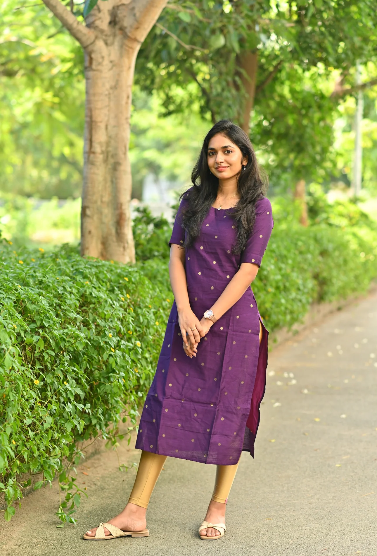 Preethi-Violet kurti - Image 6