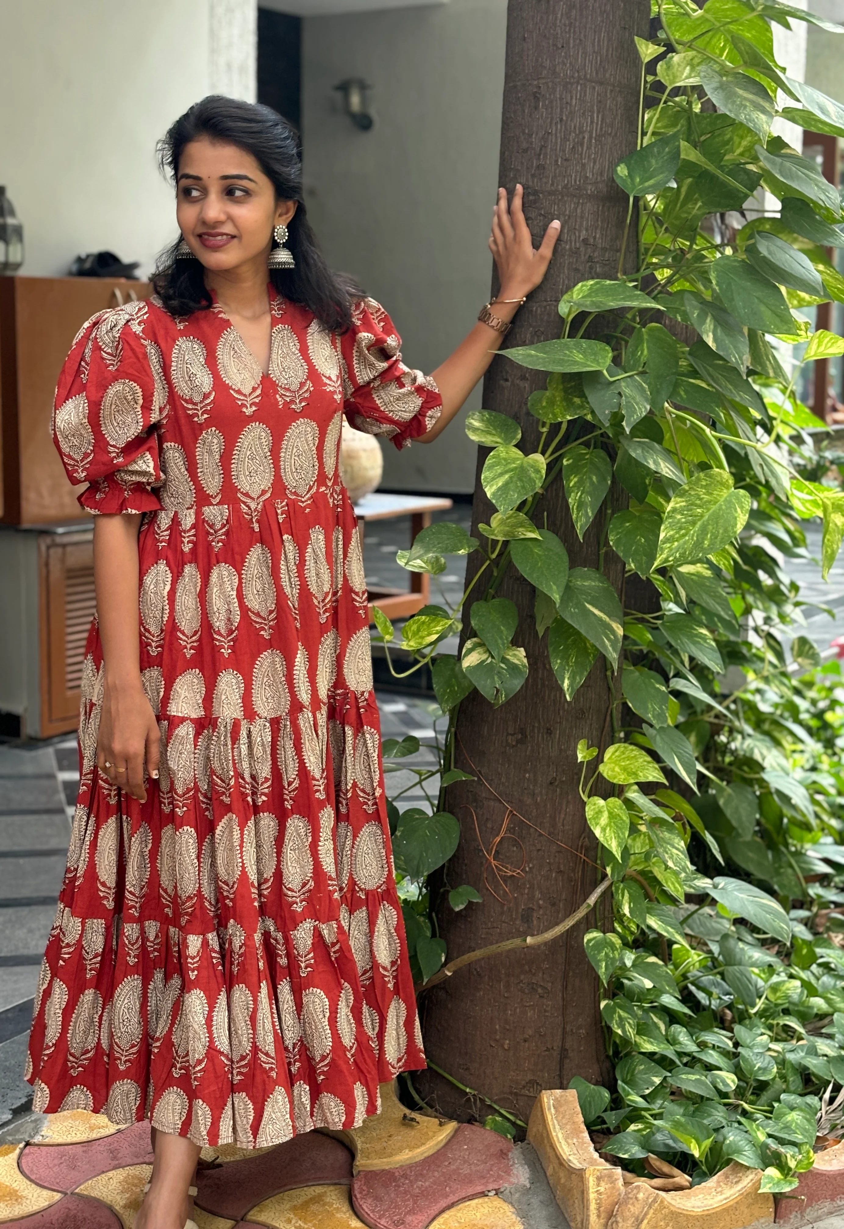 SMITHA-3 tier dress - Image 4